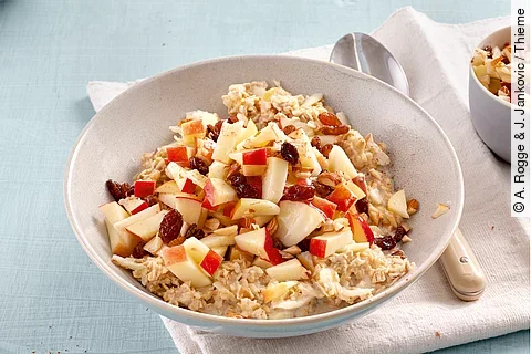 Haferflockenfrühstück