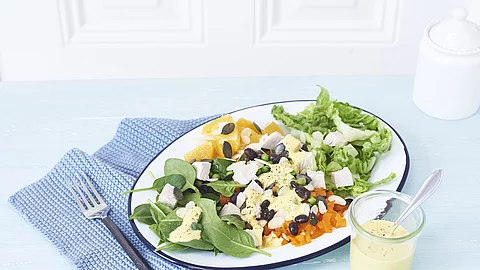 Bunter, gemischter Salat