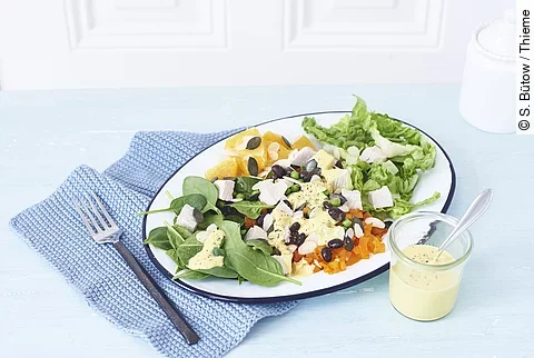 Bunter, gemischter Salat