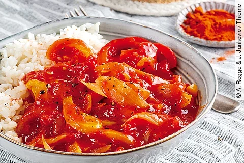 Ungarisches Letscho vegetarisch