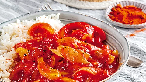 Ungarisches Letscho vegetarisch