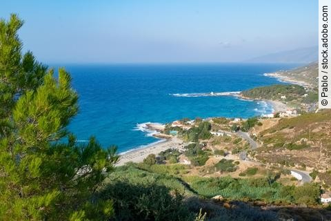 Insel Ikaria, Griechenland, Strand und Meer