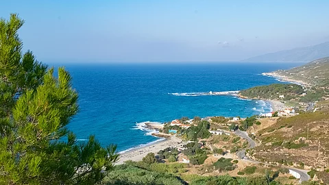 Insel Ikaria, Griechenland, Strand und Meer