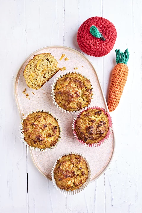 Apfel-Möhren-Muffins
