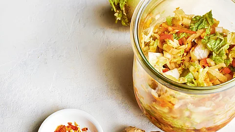 Basischer Chinakohlsalat nach Kimchi-Style