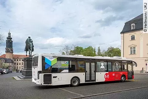 Post-Covid_Ambulanz-Bus in Weimar