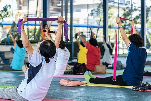 Yoga für Senioren.