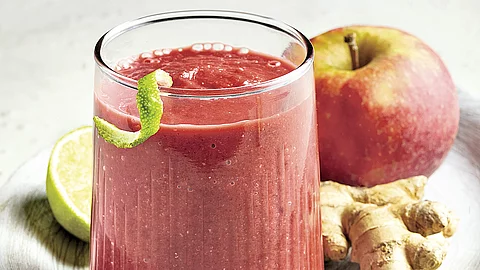 Rote-Bete-Apfel-Energiedrink