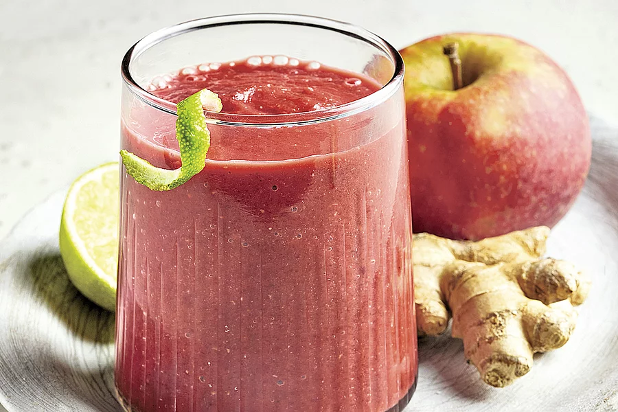 Rote-Bete-Apfel-Energiedrink