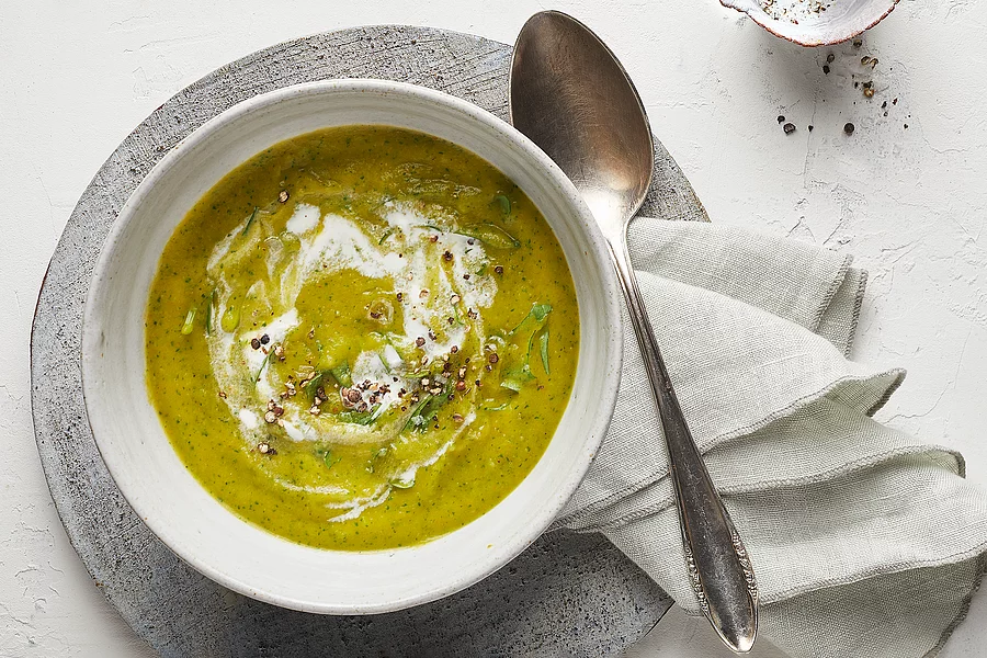 Kräftige Bärlauchsuppe