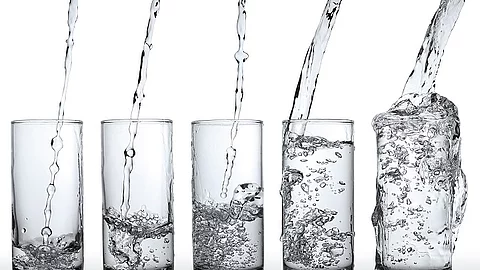 Wasser, Trinken, Sport, Glas