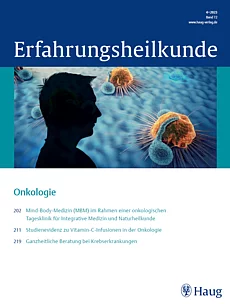 Cover der Erfahrungsheilkunde 4/2023