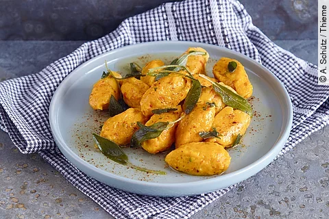Kürbis-Gnocchi