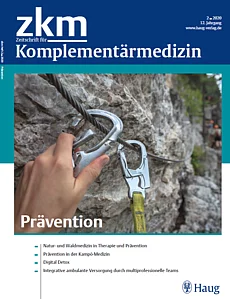 Cover: Zeitschrift für Komplementärmedizin 2/2020