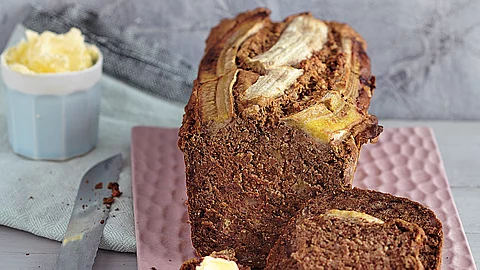 Bananen-Mandel-Brot