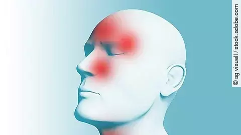 Schnupfen, Fieber, Halsschmerzen und Kopfschmerzen Schmerz, Kopfschmerz