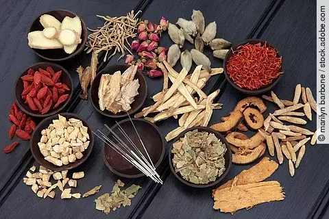 Chinesische Medizin, chinesische Kräuter/Arzneimittel, Akupunkturnadeln