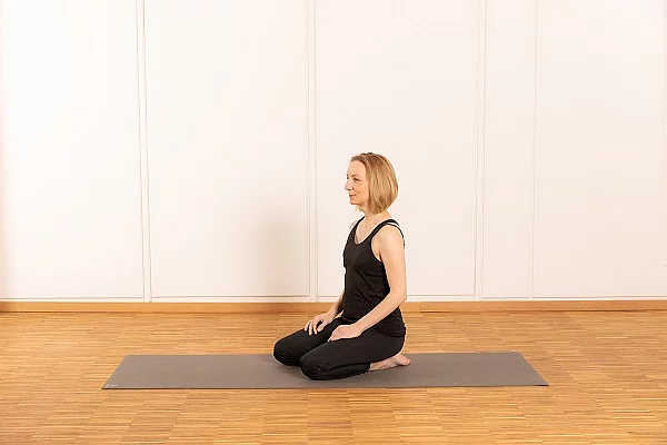 Fersensitz, Yoga
