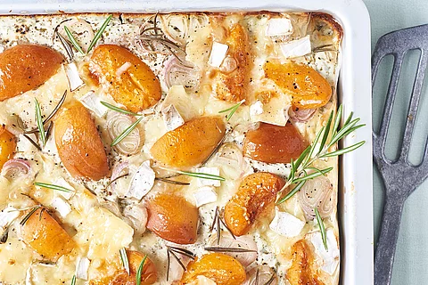 Pikante Aprikosentarte