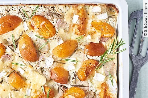 Pikante Aprikosentarte