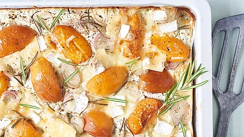 Pikante Aprikosentarte