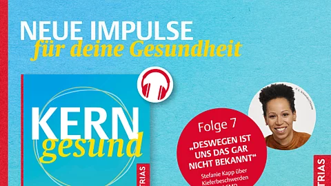KERNgesund Podcastfolge mit Stefanie Kapp: Neue Impulse für deine Gesundheit. Folge 7. "Deswegen ist uns das gar nicht bekannt." Stefanie Kapp über Kieferbeschwerden und CMD 