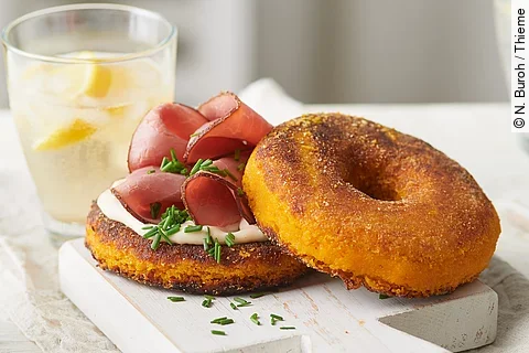 Süßkartoffel-Bagel