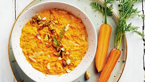 Karotten-Halva mit Kardamom
