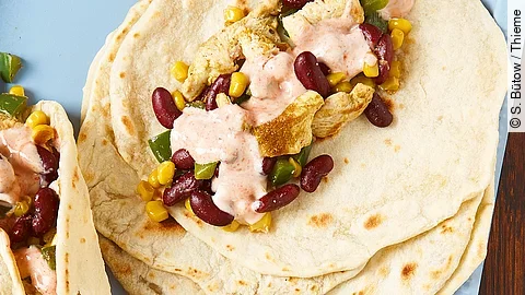 Mexikanische Tortillas