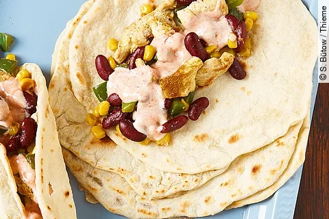 Mexikanische Tortillas