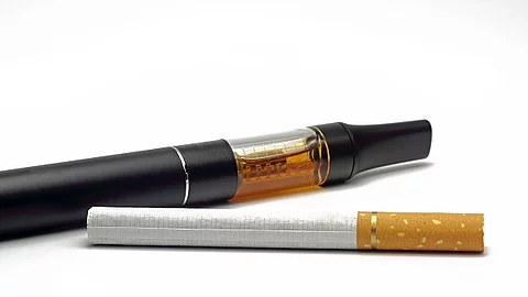 Zigarette und E-Zigarette