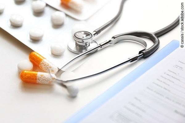 Tabletten, Stethoskop, Antibiotika