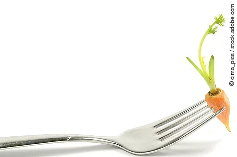 Gabel, Möhre, Intervallfasten