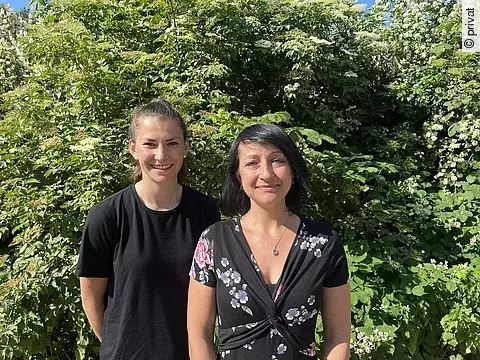 Johanna Kaiser und Dr. Nadja Walter