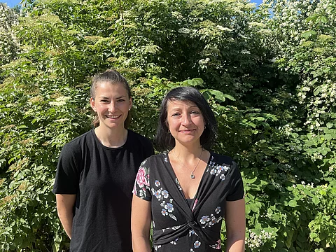 Johanna Kaiser und Dr. Nadja Walter