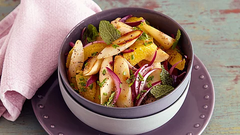 Schwarzwurzelsalat mit Orangen