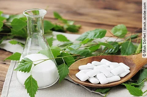 Xylit, Birkenzucker, Kaugummi