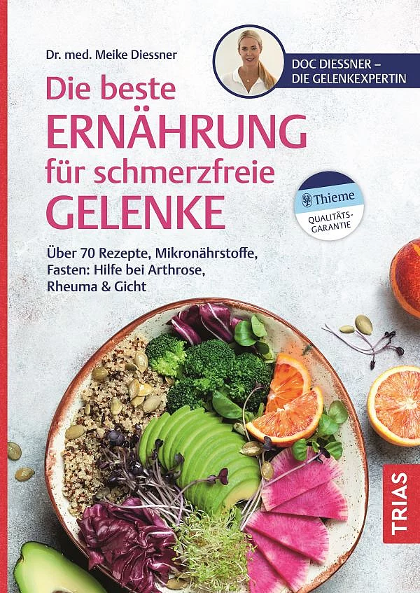 Buchcover Die beste Ernährung für schmerzfreie Gelenke von Meike Diessner