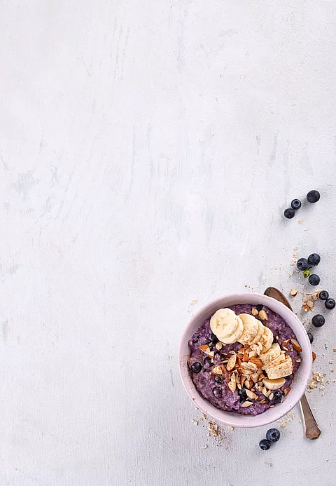 Porridge mit Beeren