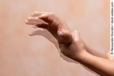 Hand, Tremor bei Parkinson