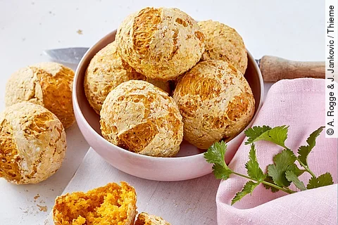 Kartoffel-Kürbis-Brötchen