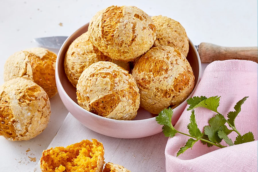 Kartoffel-Kürbis-Brötchen