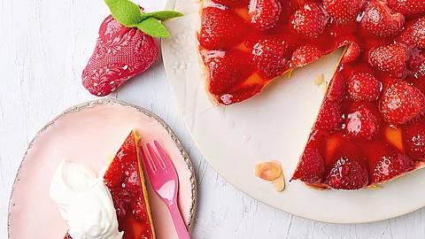 Erdbeerkuchen