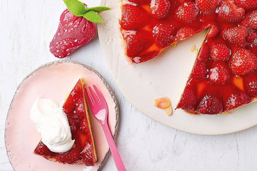 Erdbeerkuchen