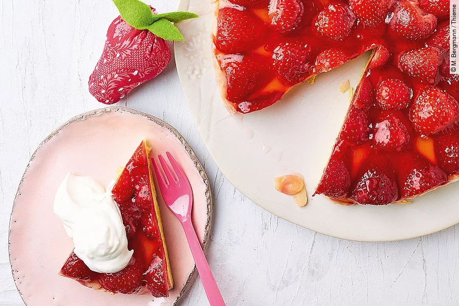 Erdbeerkuchen