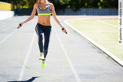 Sport, Seilspringen, exzessiv, Stadion