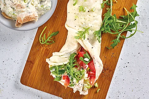 Mozzarella-Thunfisch-Wrap