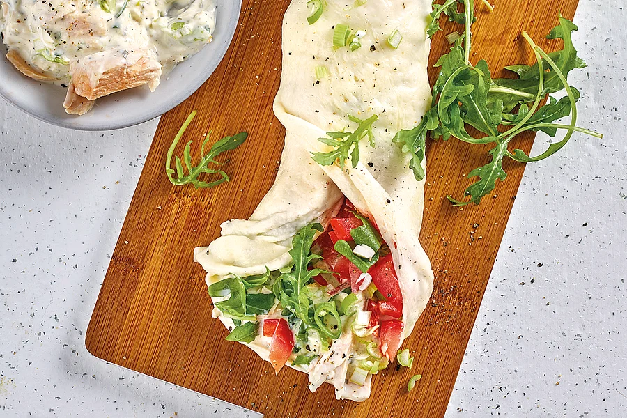 Mozzarella-Thunfisch-Wrap