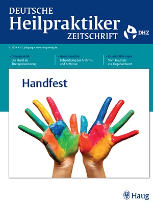 Cover: Deutsche Heilpraktiker Zeitschrift 1/2026