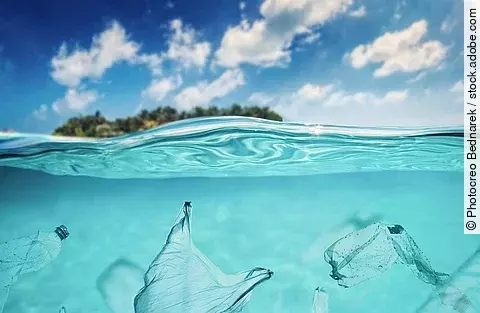 Plastikmüll im Meer